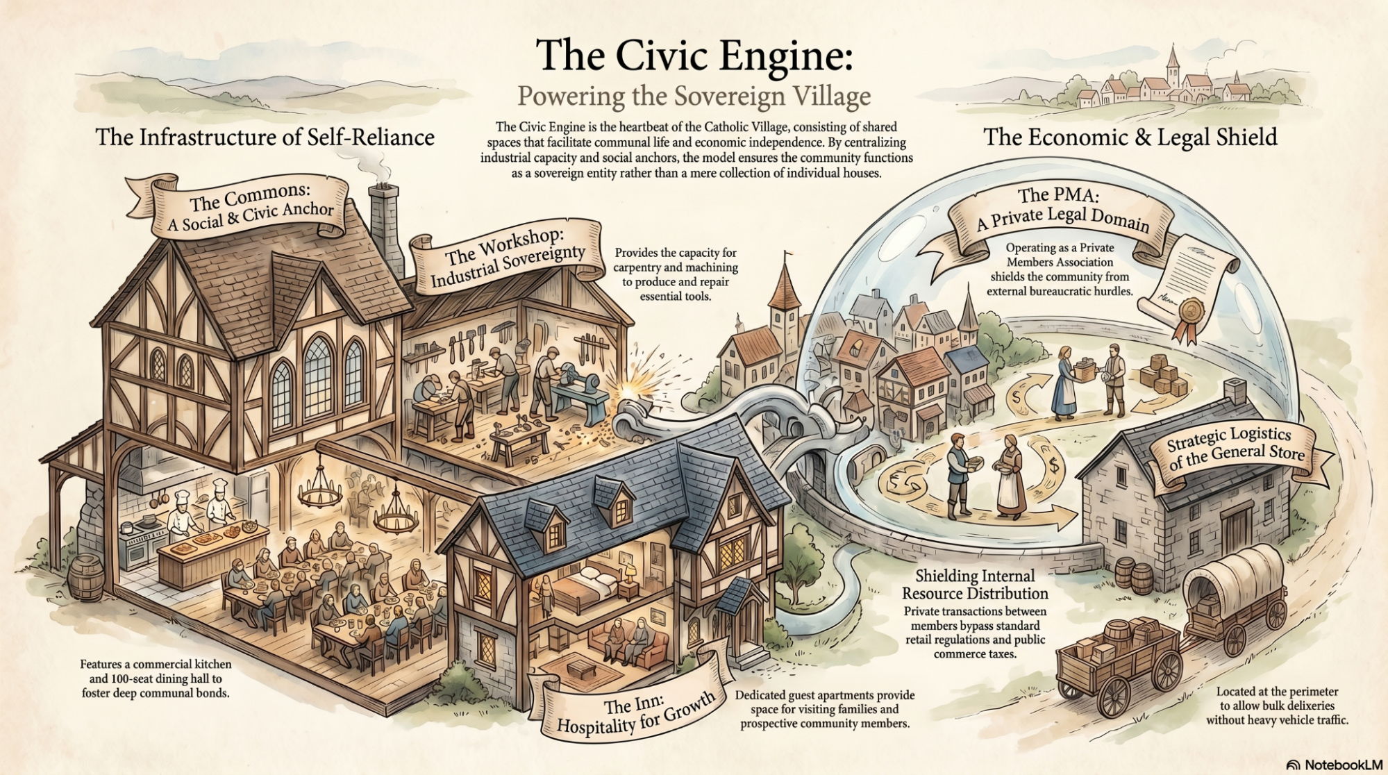 The Civic Engine: Powering the Sovereign Village