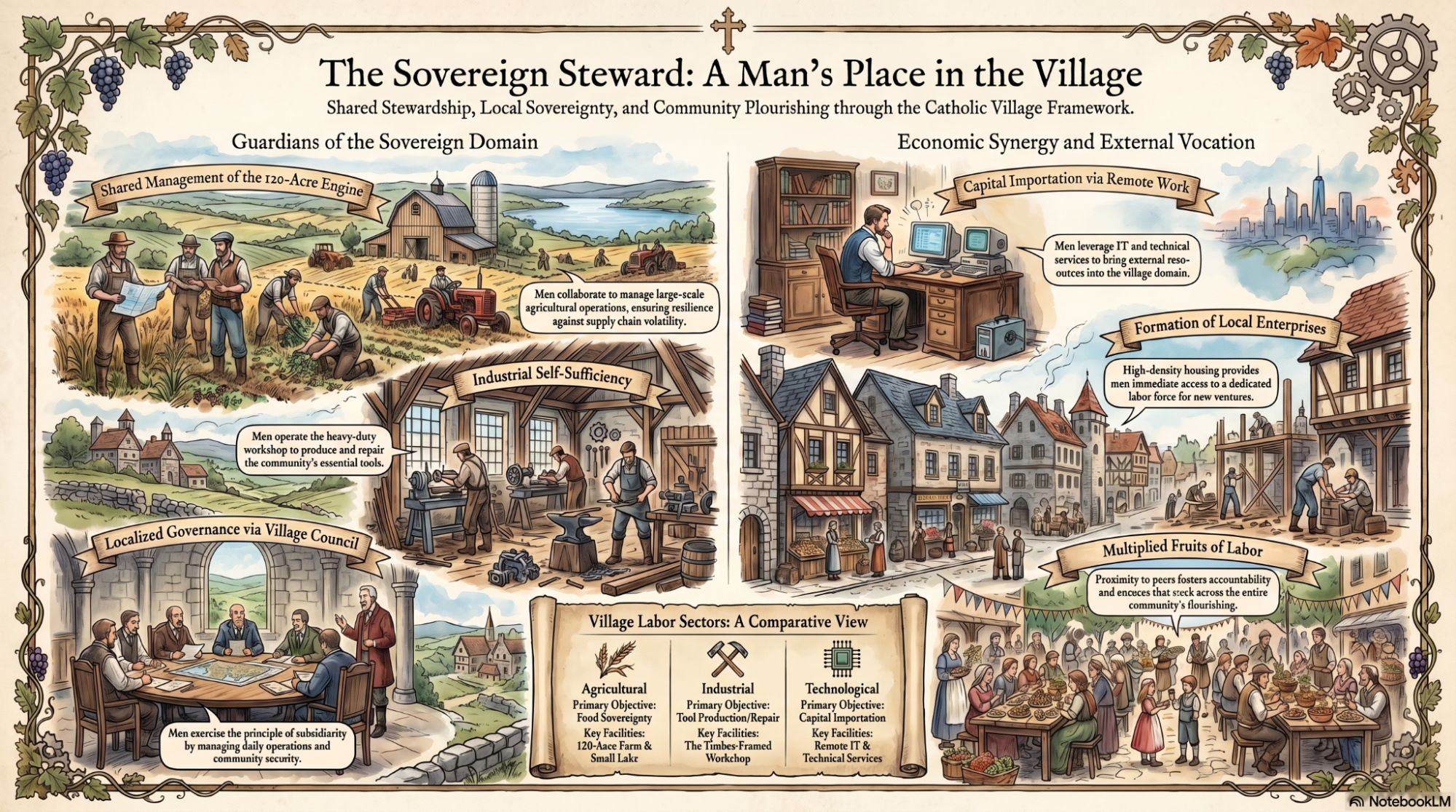 The Sovereign Steward: A Man's Place in the Village